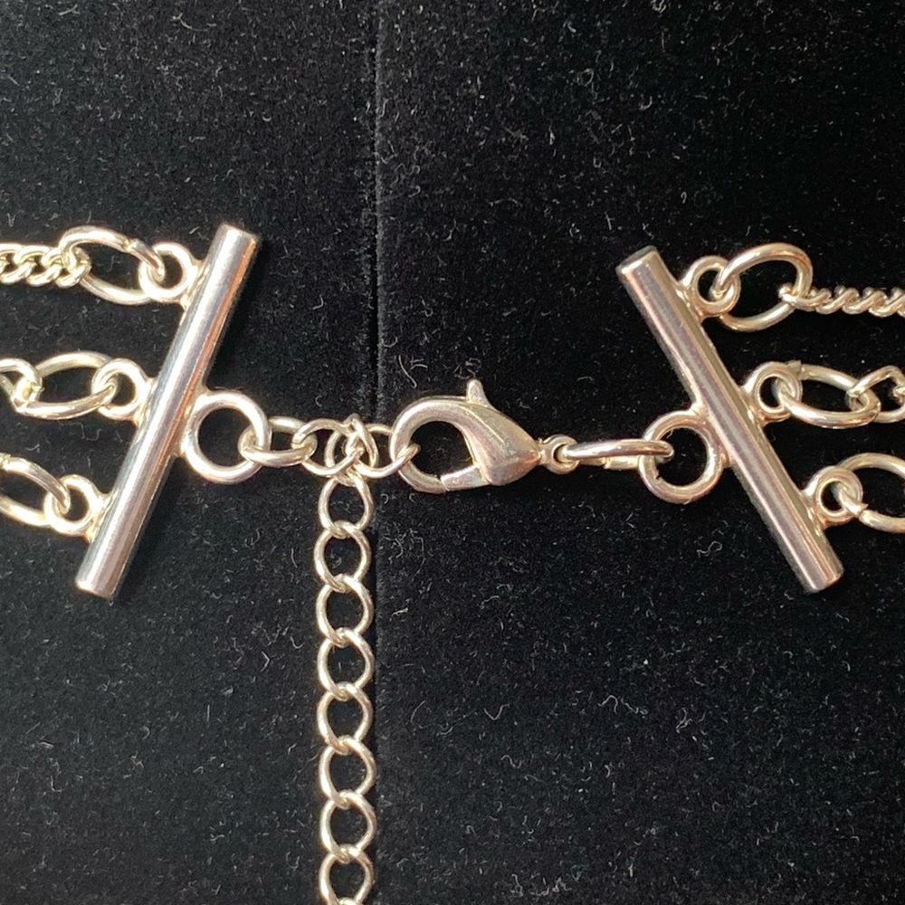 Crystal, Pearl & Shell Neclace - Picture 5 of 8